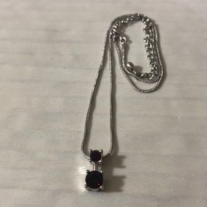 Annaleece Necklace Swarovski Crystal - Dark Red